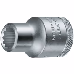Fabrication conforme DIN 3124, ISO 2725-1, Carré d’entraînement conforme DIN 3120 - C 12,5, ISO 1174, avec système de retenue ...