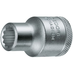 6133040 - Insert pour clé à douille 1/2' profil ud 8 mm , d 19 8 - Gedore
