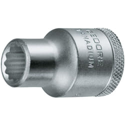 6138940 - Clé à douille à insérer 1/2' 12 points 5/16W , d 19 5/16W - Gedore