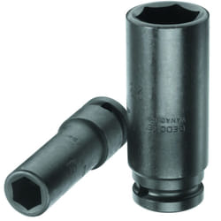 Gedore - 6197790 - Clé à molette, mèche de 1/2' de long, hexagone 16 mm , k 19 l 16