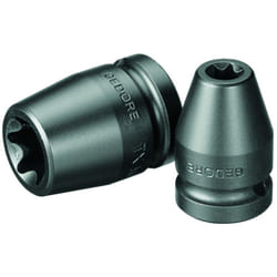 6223700 - Clé impact avec embout 1/2' externe torx E20 , tx k 19 E20 - Gedore