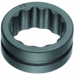 31 R Bague d'insertion pour les cliquets à roue libre Profil UD 12 points ou double hexagone Acier au vanadium 31CrV3, phosph ...