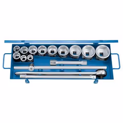 Gedore 6281230, Ensemble de douilles, 3/4", 270 mm, 250 mm, 80 mm