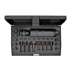 Jeu de desserrage de vis k 1900-018 18 pièces 1/2 po. dans coffret en plastique