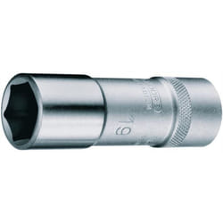 Jeu de clés à douille 19 l 1/2 6 pans Ouverture de clé 12 mm Longueur 77 mm