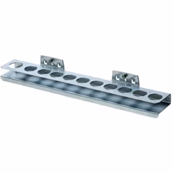 Pour 11 inserts de clés à douille, Diamètre du trou 10x 25 mm et 1x 27,5 mm, Convient aux tôles perforées à perforation carré ...