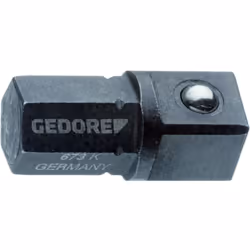 Hexagone externe selon la norme DIN ISO 1173, Carré extérieur selon DIN 3120 - A 6,3 (1/4")