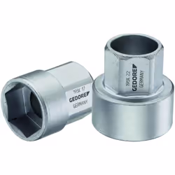 Avec lecteur hexagonal externe 18,95 mm, Pour utilisation avec le cliquet réversible N° 1993 U-20 SK, Les couples selon la no ...