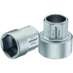 Gedore - 2225921 - Clé à douille 1/2' courte, 18 mm , 19 sk 18