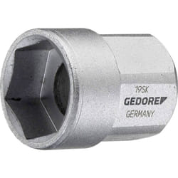 19 sk 19 2225948 6 pans extérieurs Douille 19 mm - Gedore