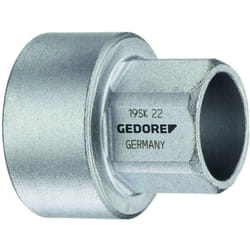 GEDORE 2225972 - Clé à douille 1/2" courte, 22 mm , 19 SK 22