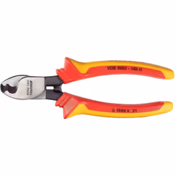 Pour couper des câbles multiconducteurs en cuivre et en aluminium jusqu'à 50 mm² maximum ou jusqu'à un Ø de 10 mm, Schenkel V ...