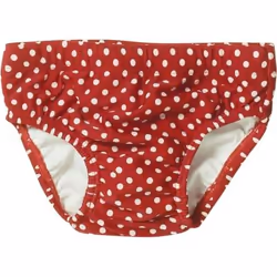 PLAYSHOES 461040_74/80, Bas de maillot de bain, Bébé (0-2 ans), Rouge, Blanc, Motif, Femelle, 1 pièce(s)