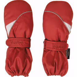 PLAYSHOES Fäustling, Chatons, Enfant, Unisexe, Rouge, Monochromatique, Hiver