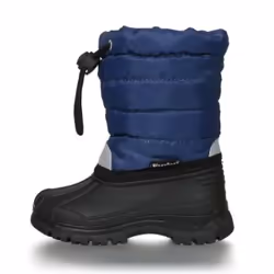 PLAYSHOES Winter-Bootie, Bottines, Unisexe, Bébé (0-2 ans), Noir, Bleu, 20/21, EUE