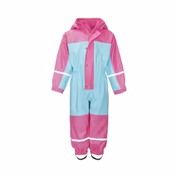 PLAYSHOES 405401/15/92, Salopette, Bébé (0-2 ans), Femelle, Bleu, Rose, Manches longues, Pas de motif