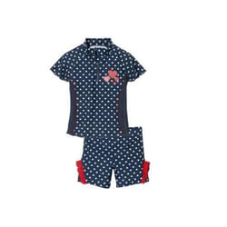 PLAYSHOES 461242-11_98/104 maillot de bain Rash guard Bleu, Rouge, Blanc
