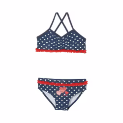 PLAYSHOES 461244, Maillot de bain une pièce, Enfant, Bleu, Blanc, Motif, 110/116, Bébé (hauteur)