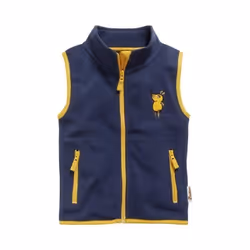 Veste sans manche - Playshoes - Die Maus - Polaire respirant - Poches zippées - Oeko-Tex Standard 100