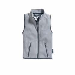 PLAYSHOES 420009/37/92, Gilet, Unisexe, Enfant, 2 pochettes, Toison, Gris