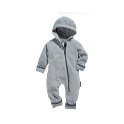 PLAYSHOES Fleece-Overall meliert