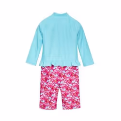 PLAYSHOES 461206-15_98/104, Maillot de bain une pièce, Coupe cofortable, Enfant, Bleu, Multicolore, Image, 98/104