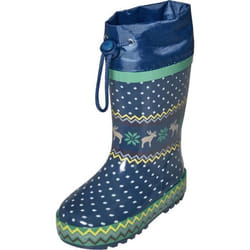 Bottes de pluie enfant - PLAYSHOES - Norway - Caoutchouc naturel - Imperméable - Réflecteurs