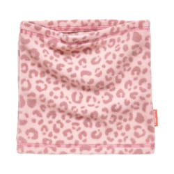 PLAYSHOES Fleece-Schlauchschal Leo-Print Cravate Rose