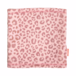 PLAYSHOES Fleece-Schlauchschal Leo-Print Cravate Rose