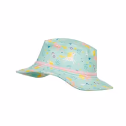 PLAYSHOES 461327, Bébé (0-2 ans), Femelle, Casquette, Vert, Rose, Bébé (numérique), Chapeau d'été