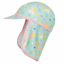PLAYSHOES 461328, Bébé (0-2 ans), Femelle, Casquette, Vert, Rose, Bébé (numérique), Été