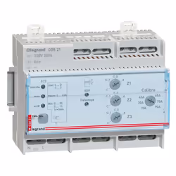 Description générale Le gestionnaire modulaire pour chauffage électrique fil pilote est conçu pour contrôler 3 zones de chauf ...