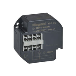 Legrand - Télérupteur unipolaire 10AX 230V 50Hz à 60Hz intensité maximum acceptée 50mA (049120)