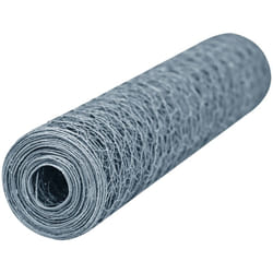 Grillage galvanisé 0,50 x 2,5m carré 12,7mm Windhager