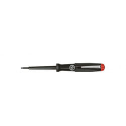 Wiha 00456 tournevis testeur de tension Noir, Rouge, Argent