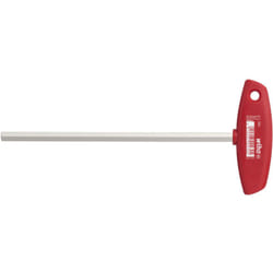 Wiha - Clé mâle avec manche en t Six pans nickelée brillante 6.0 mm (00923)