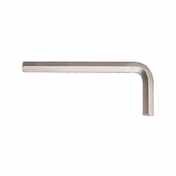 Clé coudée 6 pans, Cote s/plats : 9 mm, Longueur des branches 114 x 47 mm - Acier au chrome - vanadium - ISO 2936 K (DIN 911)