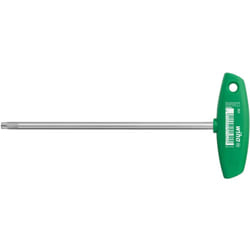 Wiha - Clé mâle avec manche en t torx® chromée mate T30 (01339)