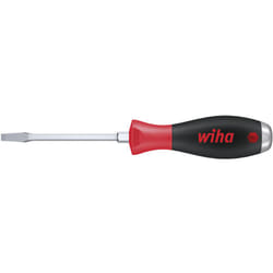 Wiha Tournevis SoftFinish® Fente avec lame six pans avec disque de frappe 3.5 mm x 75 mm (03223)