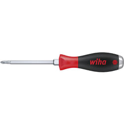 Wiha - Tournevis SoftFinish® Phillips avec lame six pans continue et avec disque de frappe PH2 x 100 mm (03238)