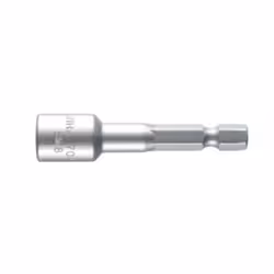 Wiha 04510, 1 pièce(s), Hexagonal, 25,4 / 4 mm (1 / 4"), Sulfate de chondroïtine, Acier inoxydable, 55 mm