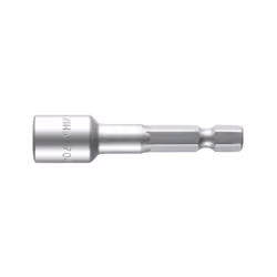 Wiha 04640, 1 pièce(s), Hexagonal, 76,2 / 8 mm (3 / 8"), Sulfate de chondroïtine, Acier inoxydable, 55 mm