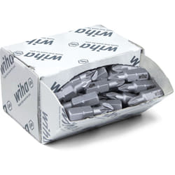 Wiha - Boites d'embouts Standard 25 mm Pozidriv (PH1) 50 pcs 1/4' C6,3 en assortiment (08056)