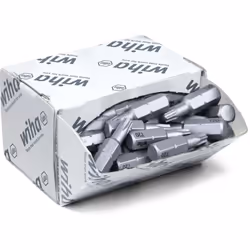 Description générale Les embouts de vissage Torx sont conçus pour un usage courant, offrant une forme de 6,3 - 1/4 six pans.  ...