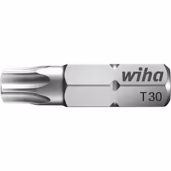 Embout Torx T 10 Wiha 08421 Acier Chrome-Vanadium trempé Forme (embouts): C 6.3 2 pc(s)