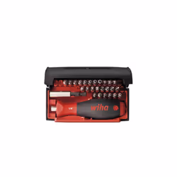 Wiha WH09393, 27 pièce(s), Hexagonal, Pince, Torq-Set, Torx, T8H, T10H, T25H, T30H, T15H, T20H, T27H, T40H, 1/4, 331 g, Plast ...