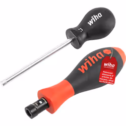 En combinaison avec une lame de 4 mm et l'outil de réglage d'une échelle pratique, la visseuse à ajustement de couple peut êt ...