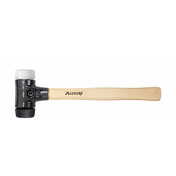 Wiha 26660 Marteau en plastique Noir, Blanc, Bois