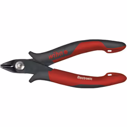 Wiha Electronic, Pince diagonale, Acier, Noir, Rouge, 135 mm, 14 cm (5.5"), 72 g