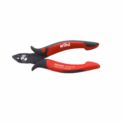 Wiha Z 46 0 03, Pince diagonale, 1,3 mm, Acier, Noir, Rouge, 130 mm, 64 g